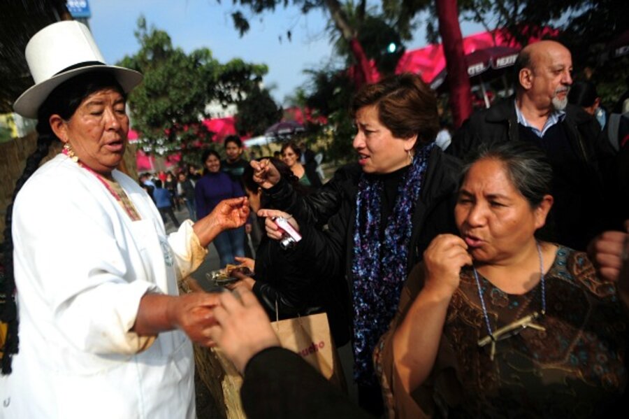 Peru celebrates its cuisine - CSMonitor.com